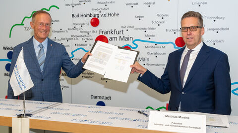 Unterzeichnung des Memorandum of Understanding