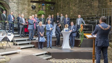 Mitglieder bei der 2. Sitzung