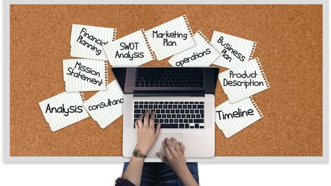 Start-up-Pinnwand Start-up-Pinnwand